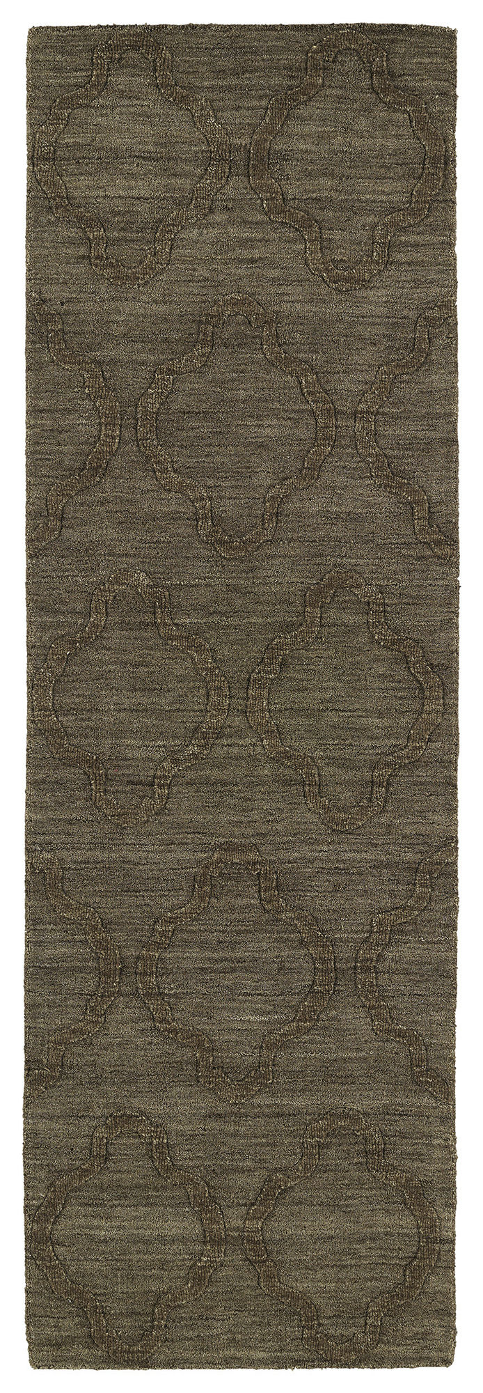 Kaleen Imprints Modern Collection IPM02-40 Chocolate Runner 2'6" x 8'