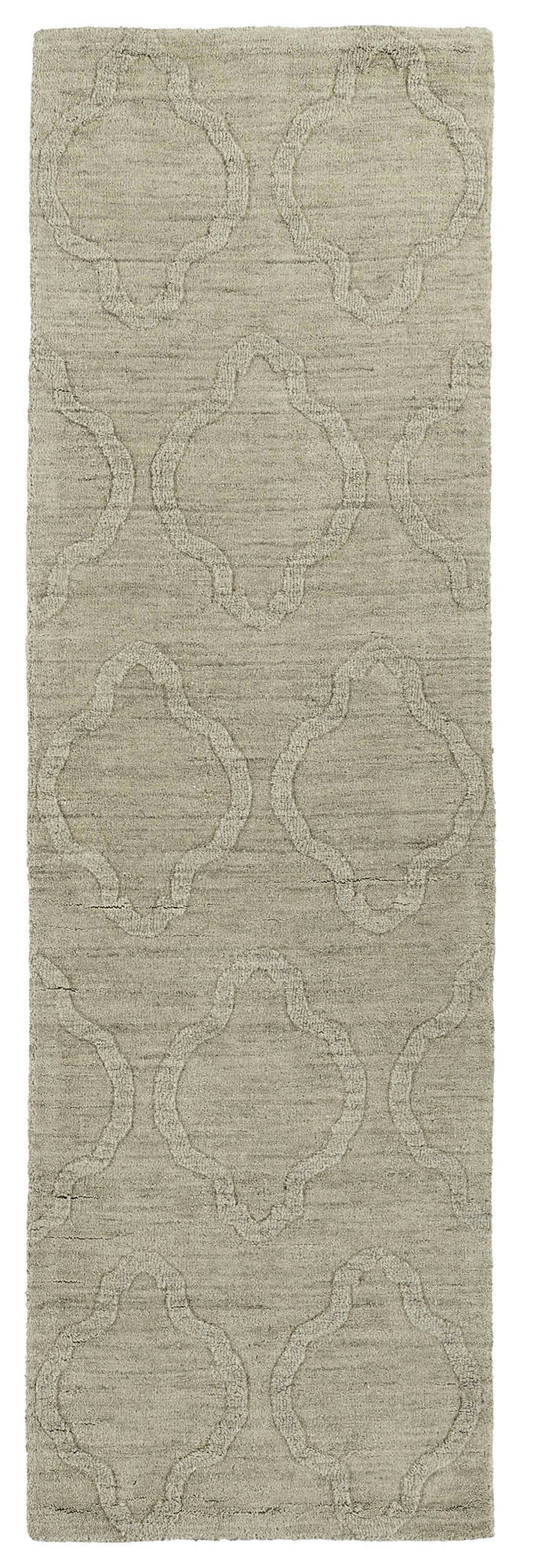 Kaleen Imprints Modern Collection IPM02-84 Oatmeal Runner 2'6" x 8'