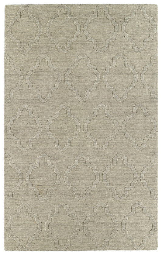 Kaleen Imprints Modern Collection IPM02-84 Oatmeal Area Rug 5' x 8'