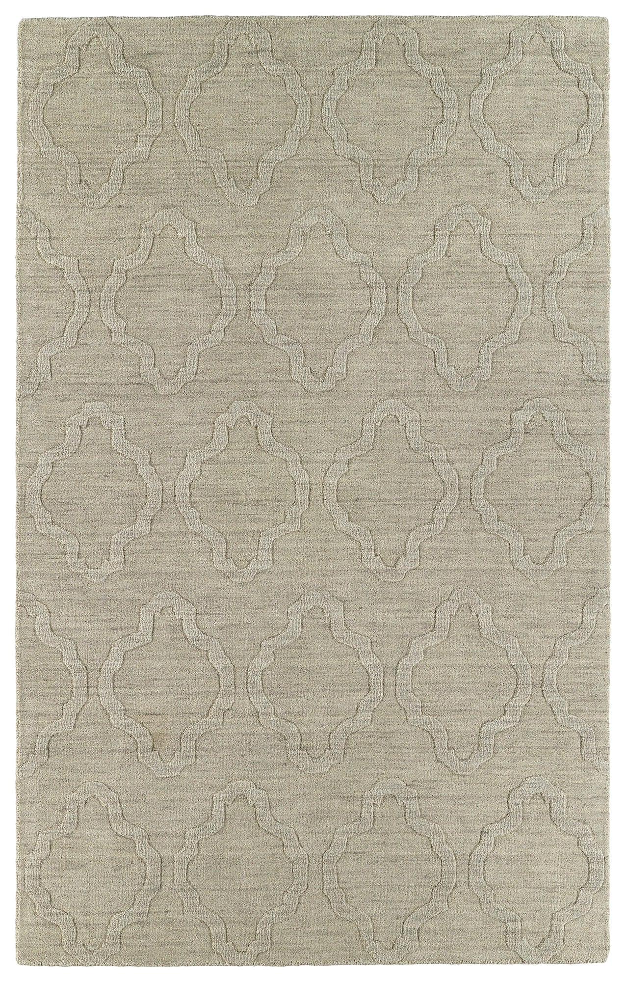 Kaleen Imprints Modern Collection IPM02-84 Oatmeal Throw Rug 2' x 3'