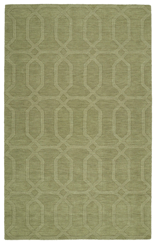 Kaleen Imprints Modern Collection Light Sage  Area Rug 5' x 8'