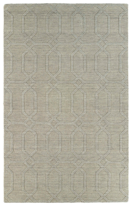 Kaleen Imprints Modern Collection IPM03-84 Oatmeal Area Rug 9'6" x 13'6"