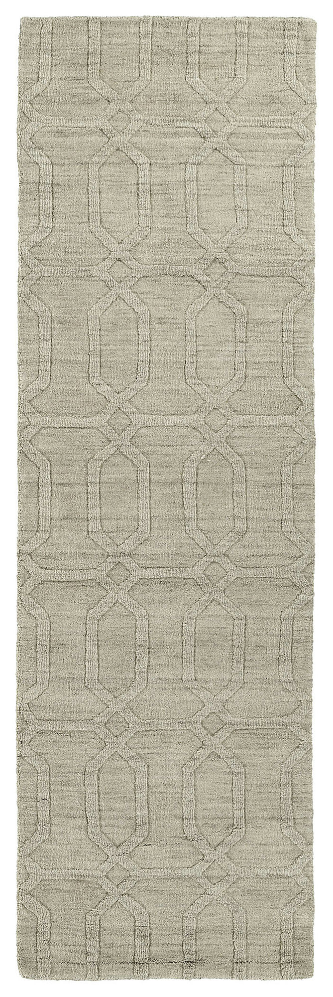 Kaleen Imprints Modern Collection IPM03-84 Oatmeal Runner 2'6" x 8'