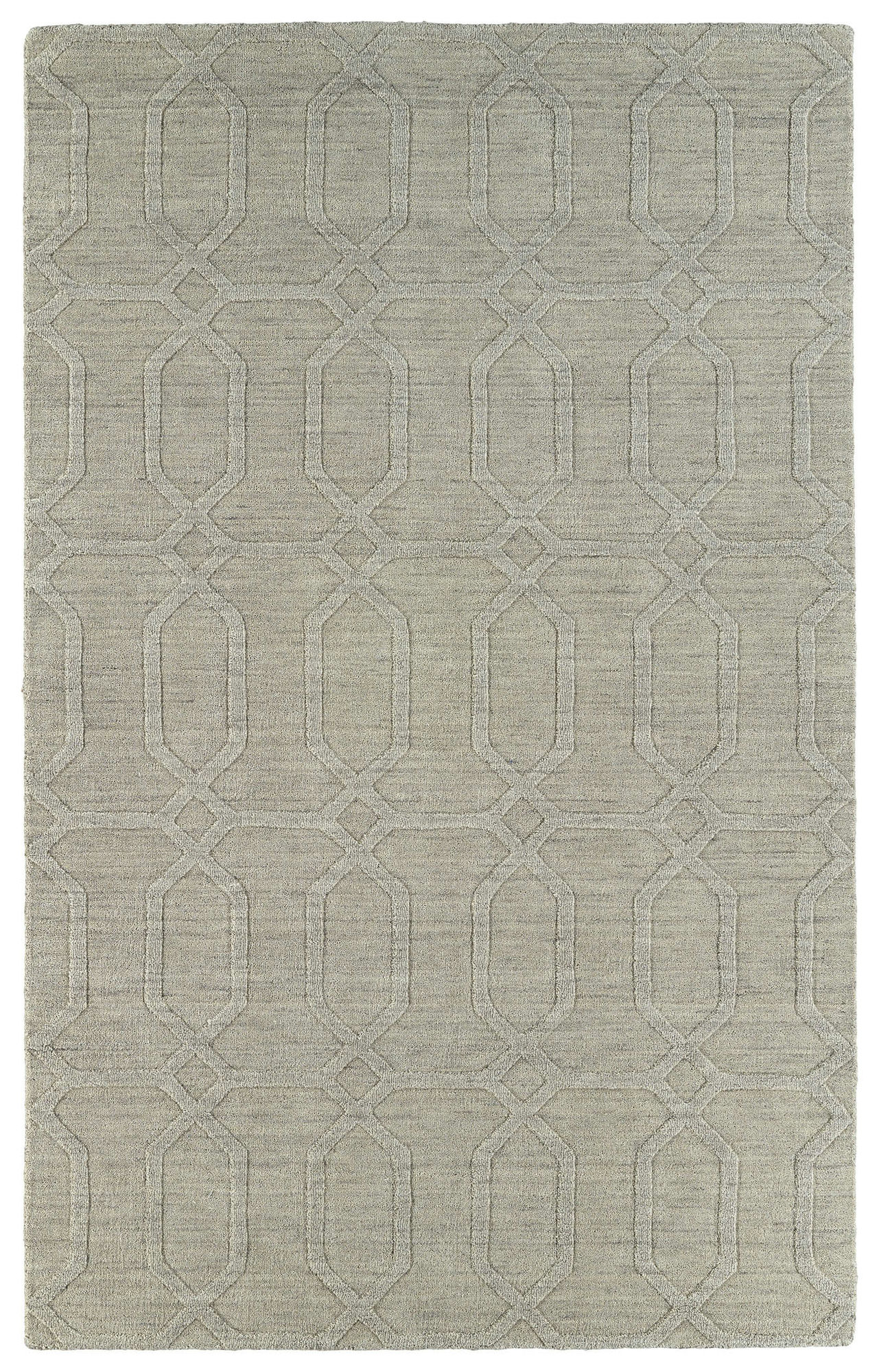 Kaleen Imprints Modern Collection IPM03-84 Oatmeal Runner 2'6" x 8'