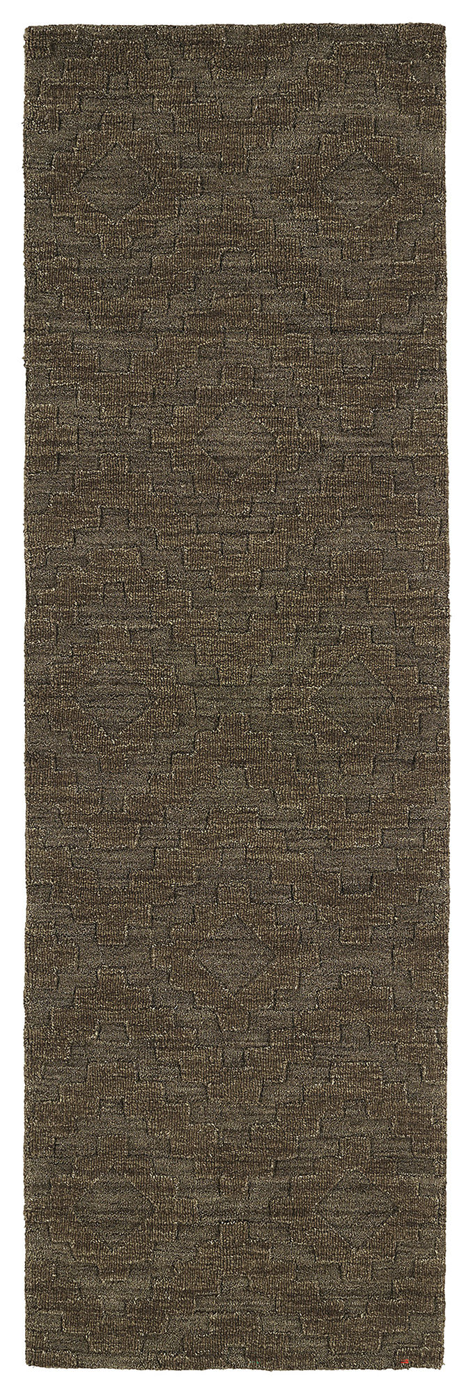 Kaleen Imprints Modern Collection IPM04-40 Chocolate Runner 2'6" x 8'