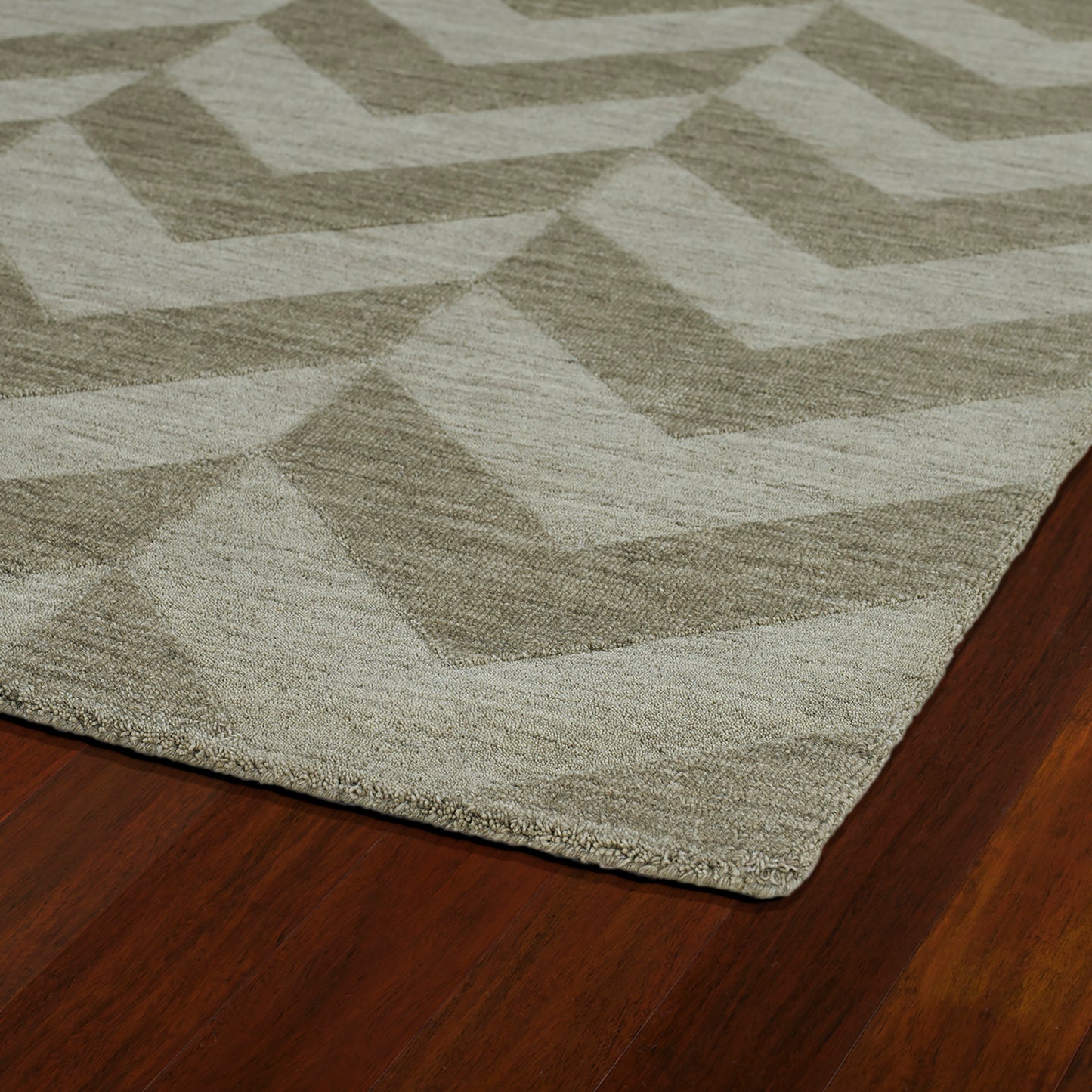 Kaleen Imprints Modern Collection IPM05-82 Lightbrown Throw Rug 2' x 3'