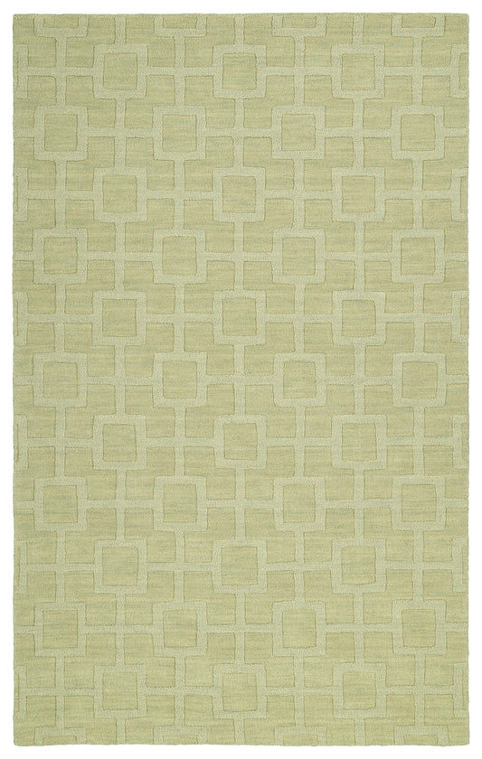 Kaleen Imprints Modern Collection Light Celery Area Rug 9'6" x 13'6"
