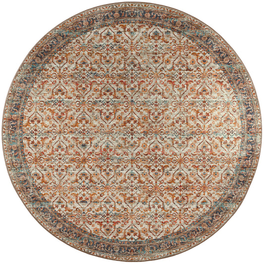 Jericho JC10 Linen 8' x 8' Round Rug