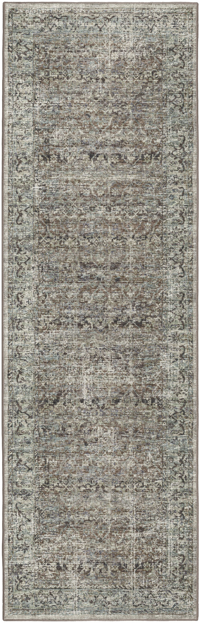 Jericho JC10 Mushroom 2'6" x 12' Runner Rug