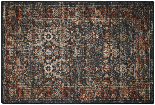 Jericho JC1 Charcoal 2' x 3' Rug