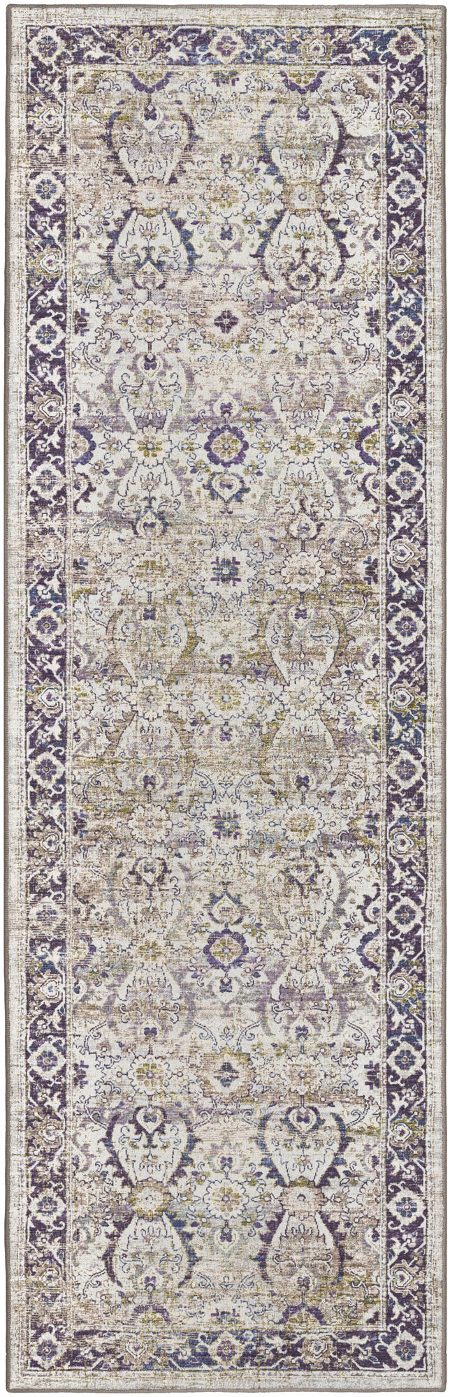 Jericho JC1 Oyster 2'6" x 8' Runner Rug