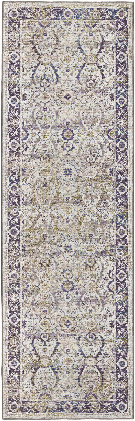 Jericho JC1 Oyster 2'6" x 8' Runner Rug