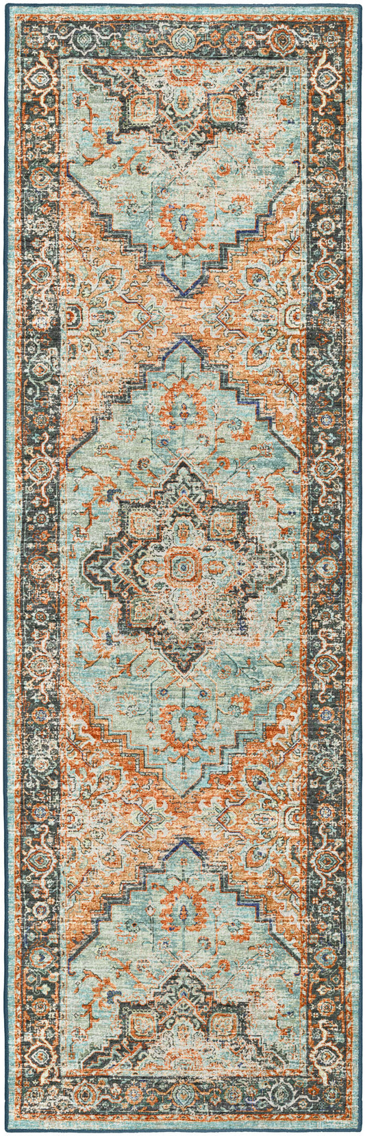 Jericho JC2 Mist 2'6" x 10' Runner Rug