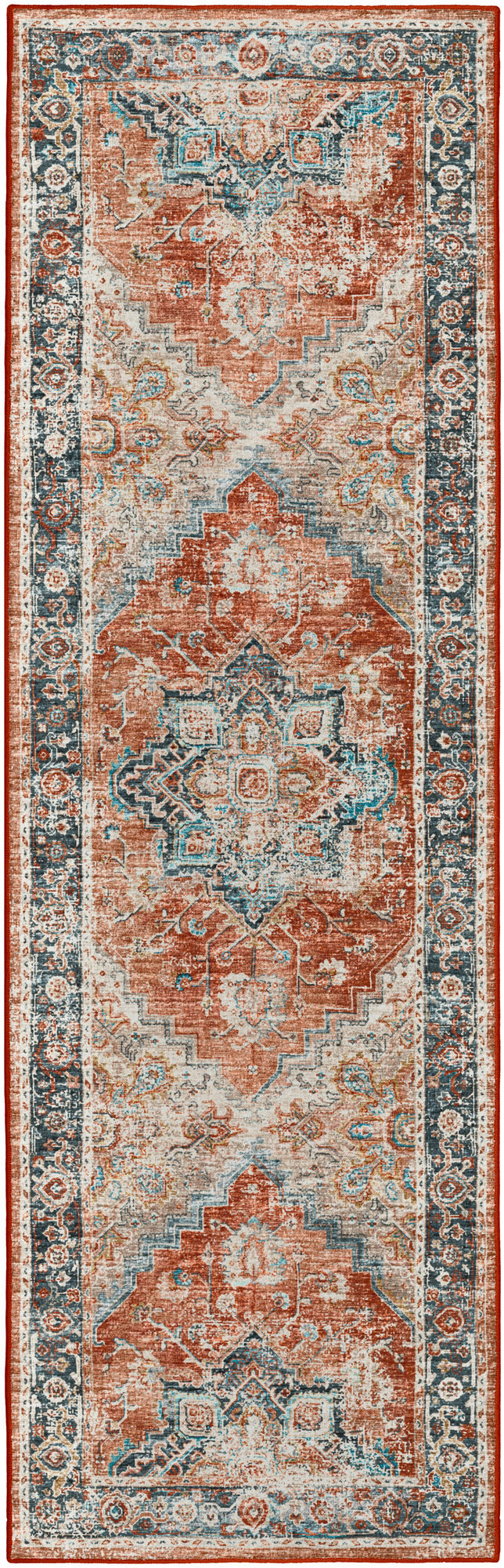 Jericho JC2 Spice 2'6" x 12' Runner Rug