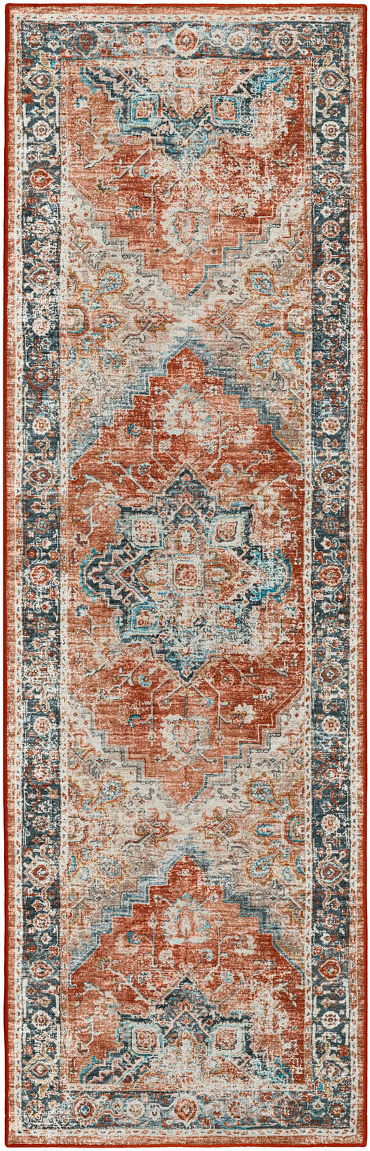 Jericho JC2 Spice 2'6" x 8' Runner Rug