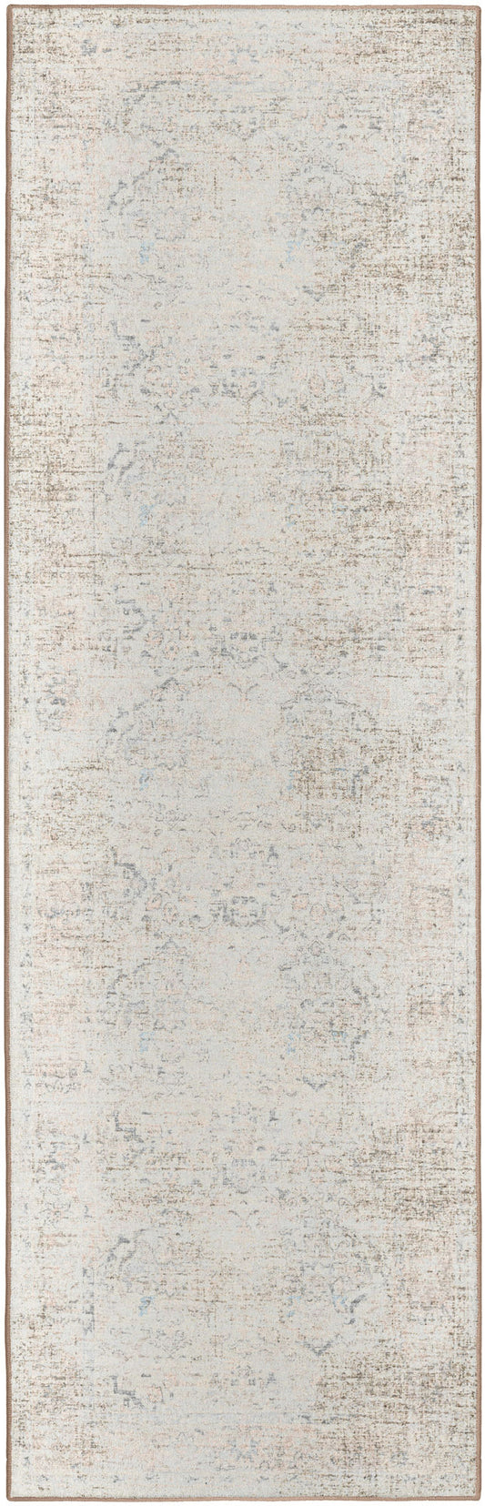 Jericho JC3 Pearl 2'6" x 10' Runner Rug