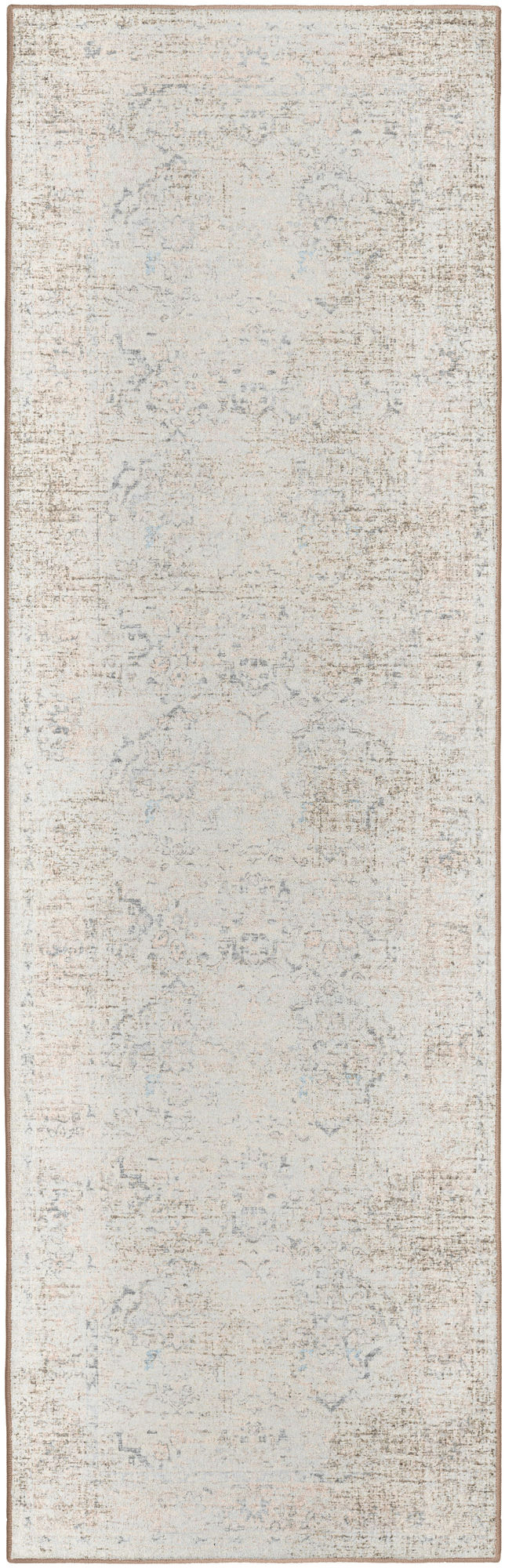 Jericho JC3 Pearl 2'6" x 12' Runner Rug