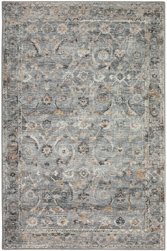Jericho JC4 Silver 9' x 12' Rug