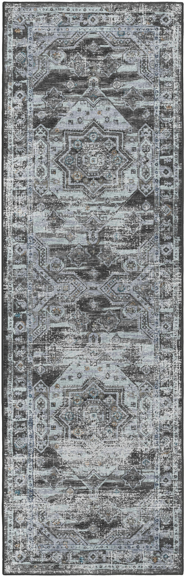 Jericho JC5 Steel 2'6" x 10' Runner Rug