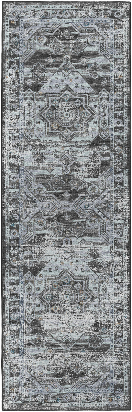 Jericho JC5 Steel 2'6" x 10' Runner Rug