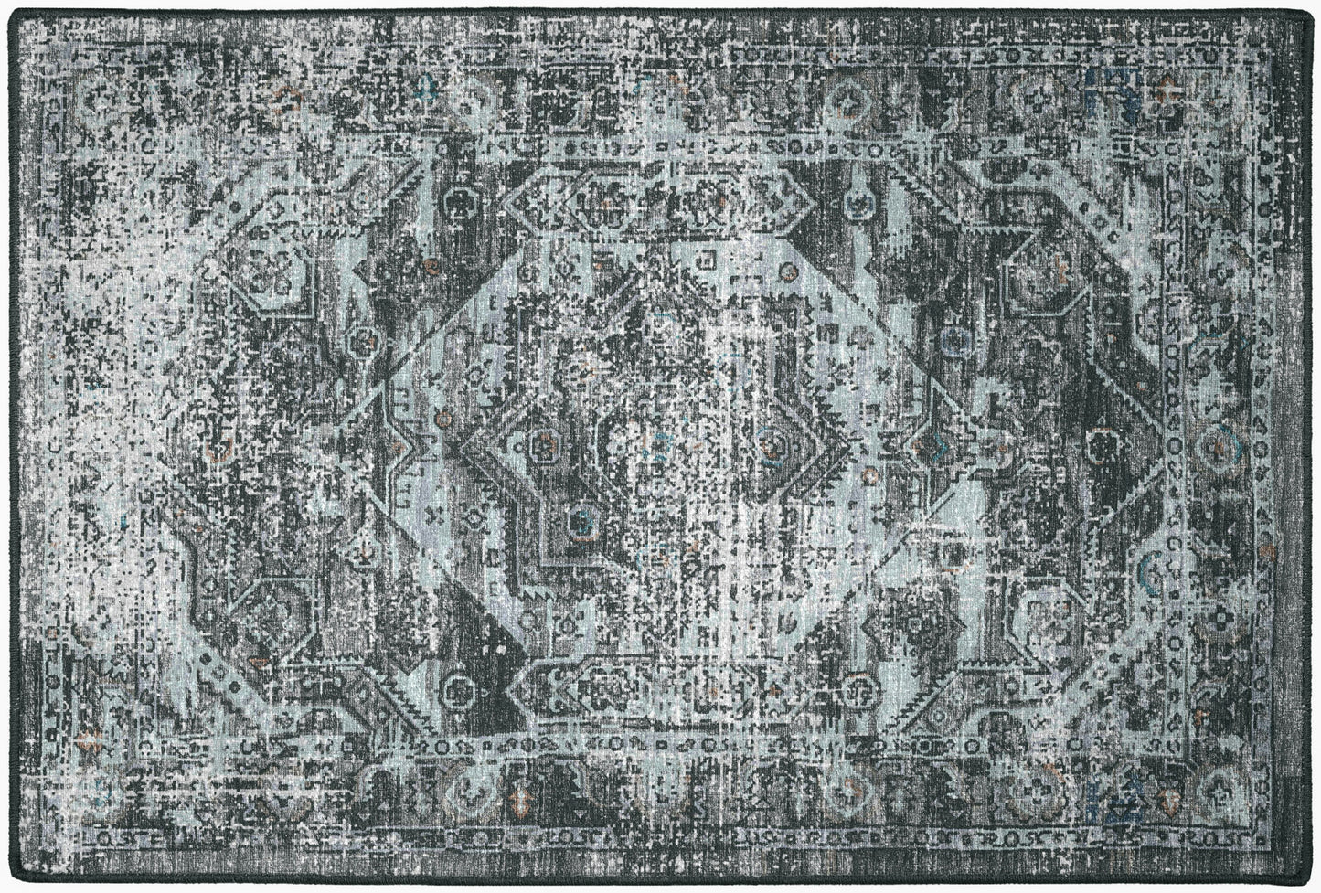 Jericho JC5 Steel 2' x 3' Rug
