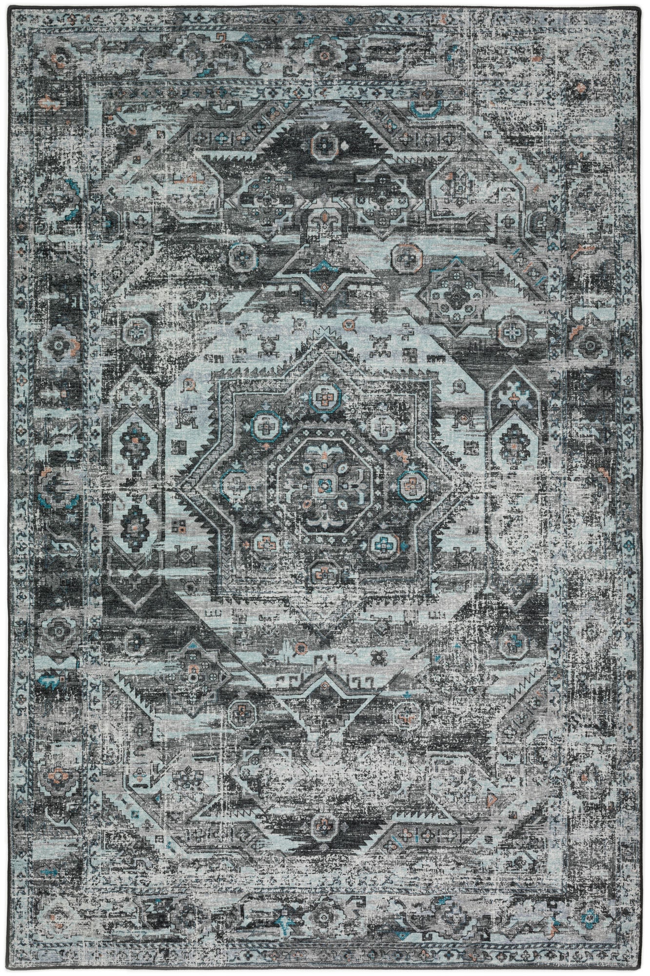Jericho JC5 Steel 5' x 7'6" Rug
