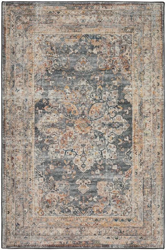 Jericho JC6 Charcoal 5' x 7'6" Rug