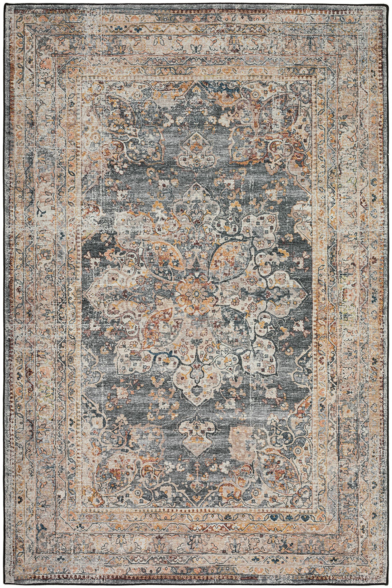 Jericho JC6 Charcoal 8' x 10' Rug