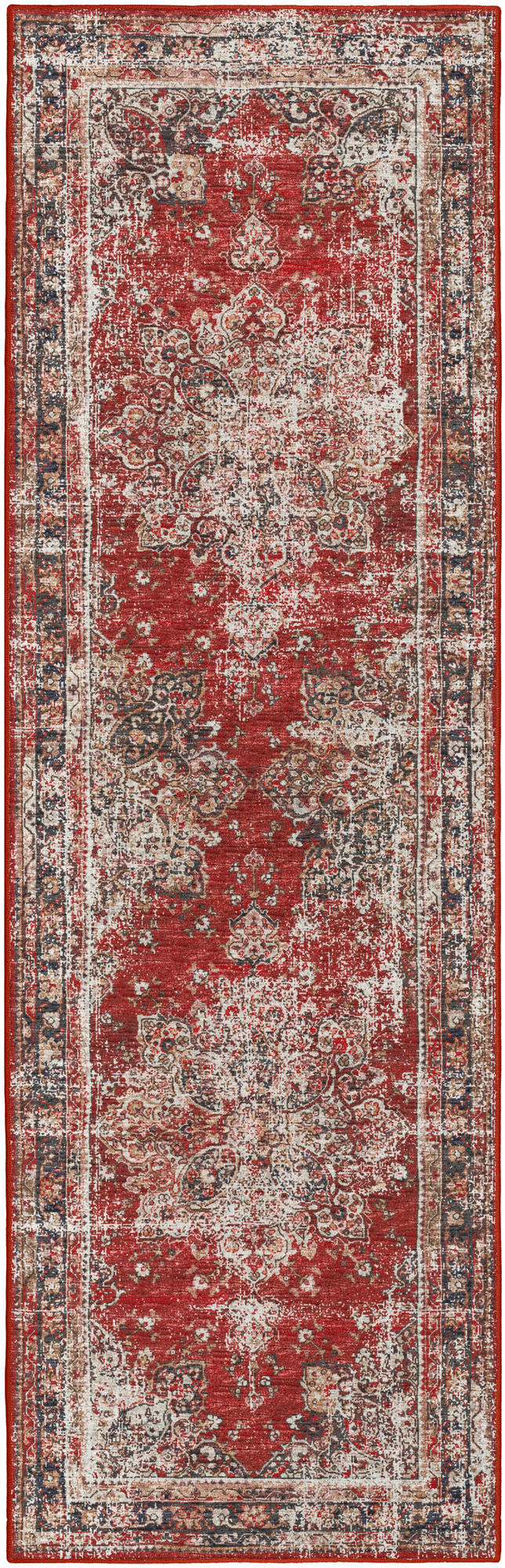 Jericho JC6 Garnet 2'6" x 10' Runner Rug