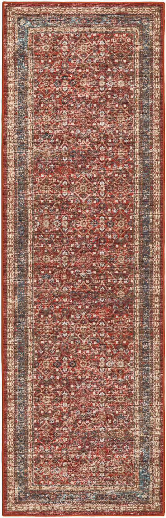 Jericho JC7 Scarlett 2'6" x 8' Runner Rug