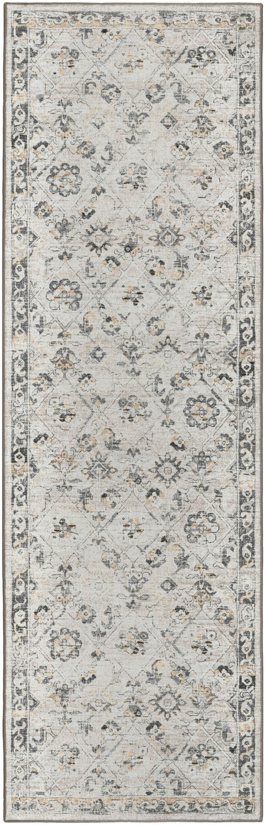 Jericho JC8 Mink 2'6" x 12' Runner Rug