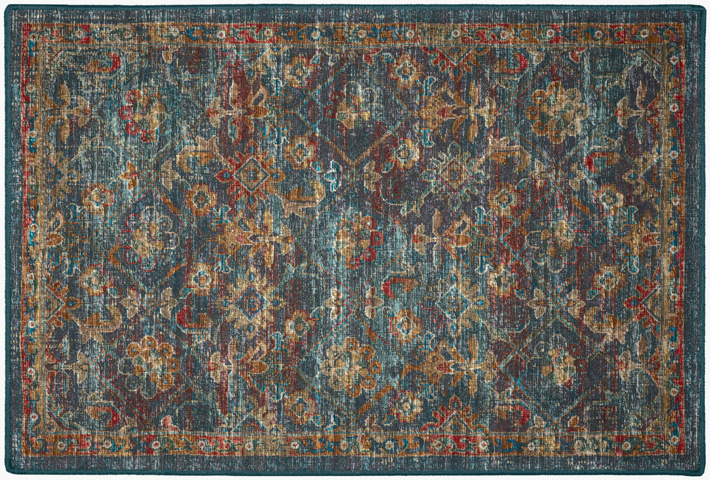 Jericho JC8 Navy 2' x 3' Rug