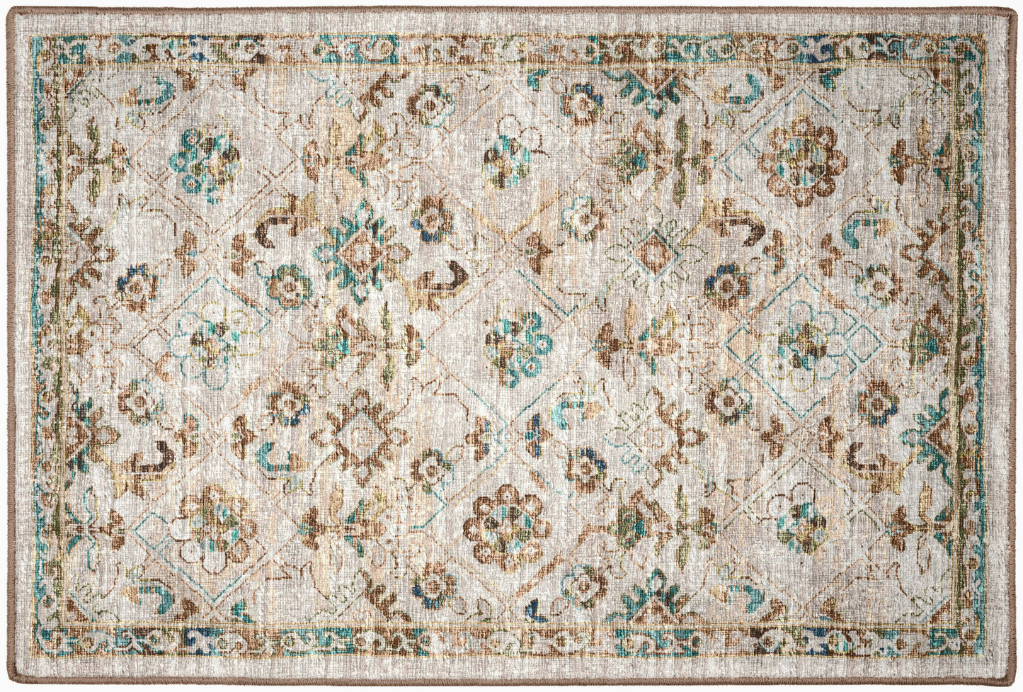 Jericho JC8 Parchment 2' x 3' Rug