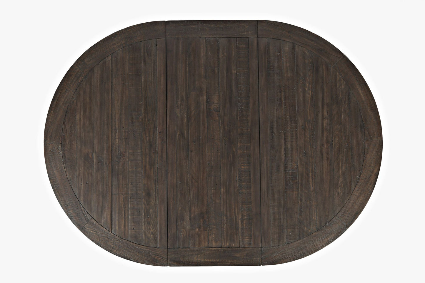Madison County 66" Oval Farmhouse 7-Piece Dining Set - Barnwood Brown