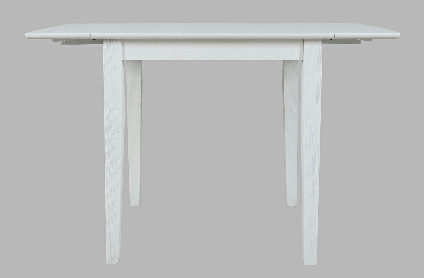 Eastern Tides Coastal Wire-Brushed Acacia Dining Table - Brushed White