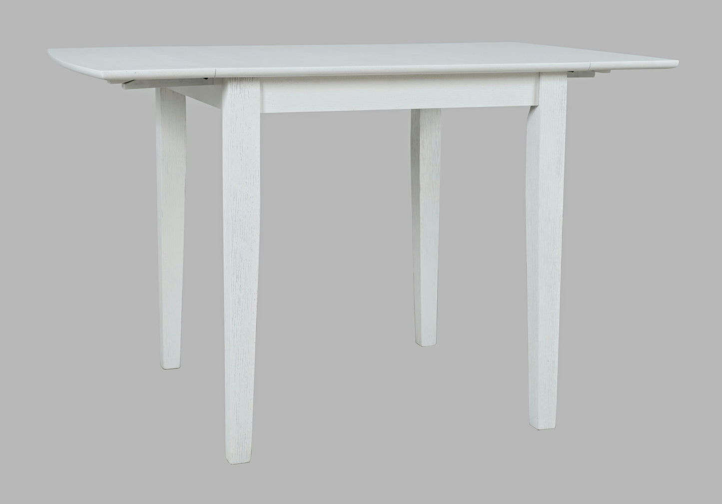 Eastern Tides Coastal Wire-Brushed Acacia Dining Table - Brushed White