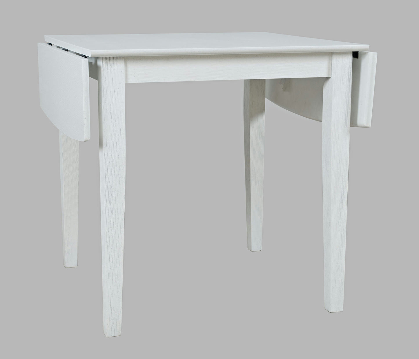 Eastern Tides Coastal Wire-Brushed Acacia Dining Table - Brushed White