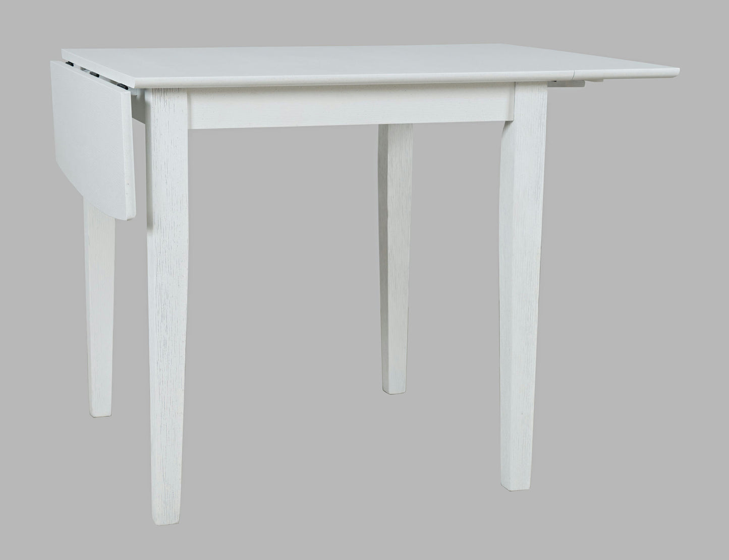 Eastern Tides Coastal Wire-Brushed Acacia Dining Table - Brushed White