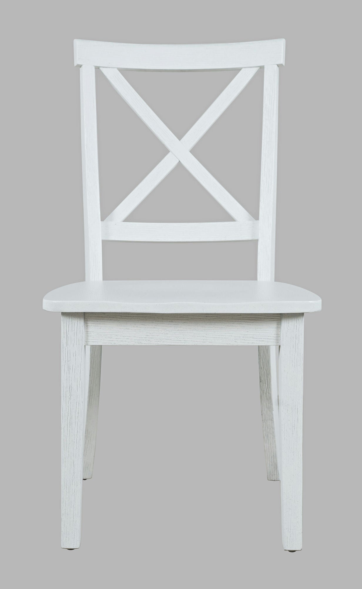 Eastern Tides X-Back Acacia Dining Chair (Set of 2) - Brushed White