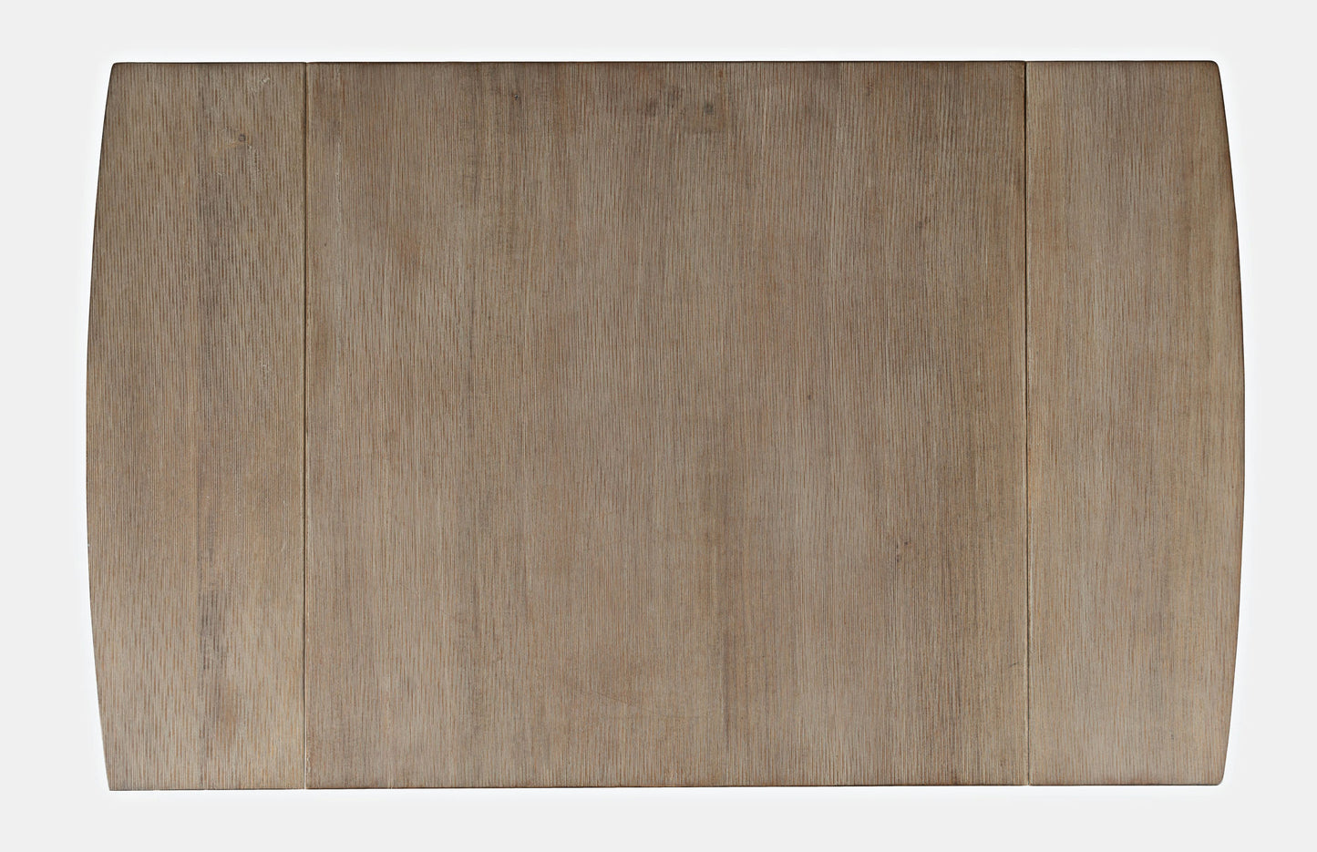 Eastern Tides Coastal Wire-Brushed Acacia Three Piece Upholstered Dining Set