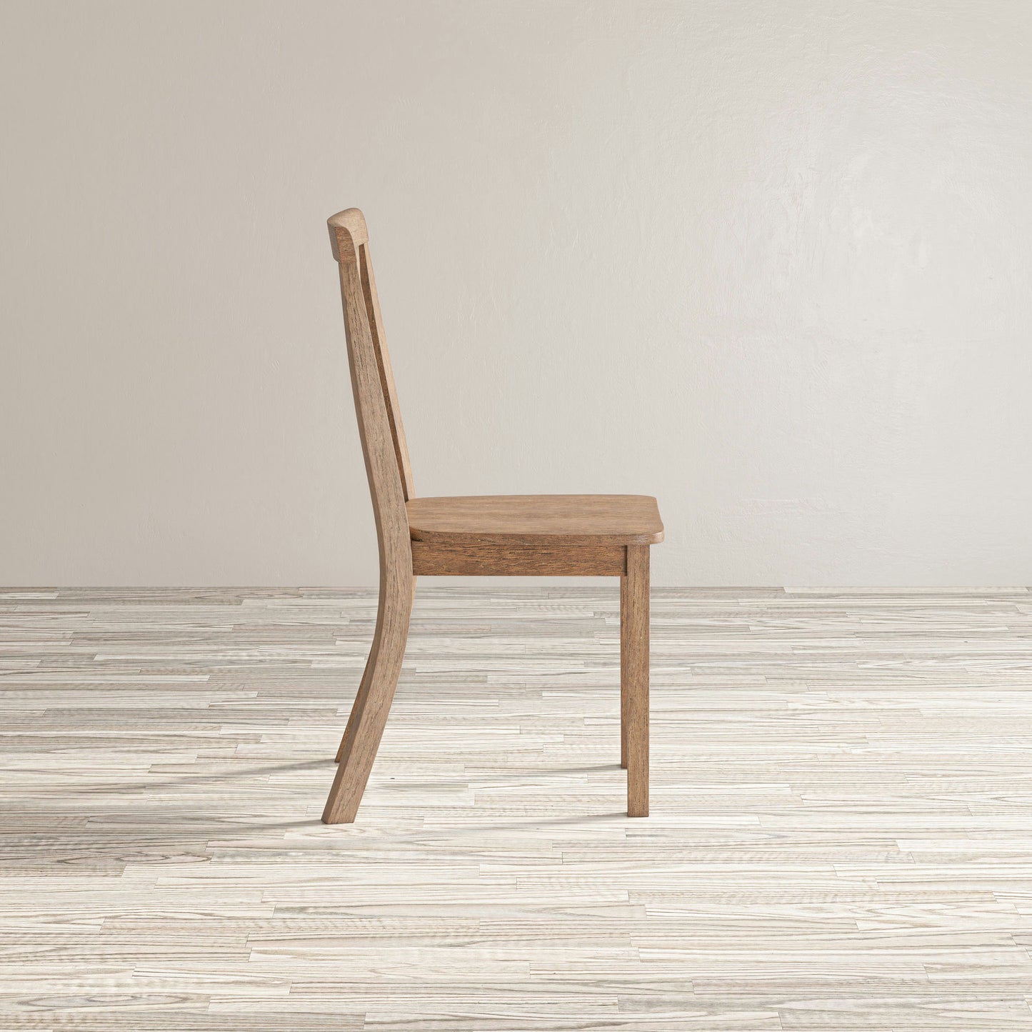 Eastern Tides X-Back Acacia Dining Chair (Set of 2) - Brushed Bisque