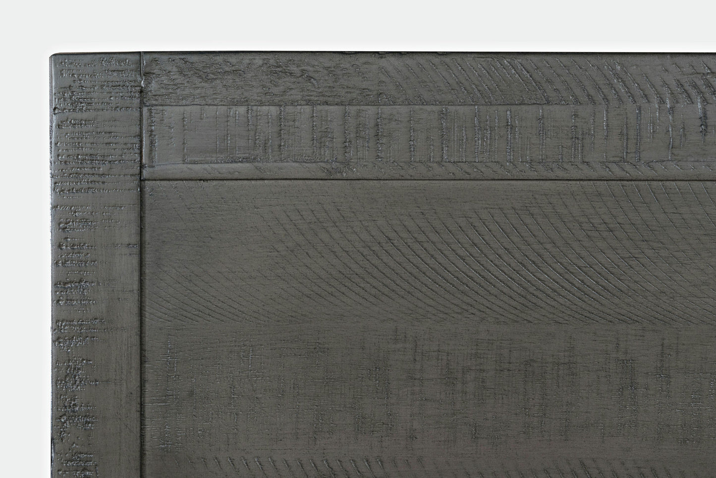 Maxton Coastal Distressed Acacia Queen Size Bed with Storage Drawers - Stone