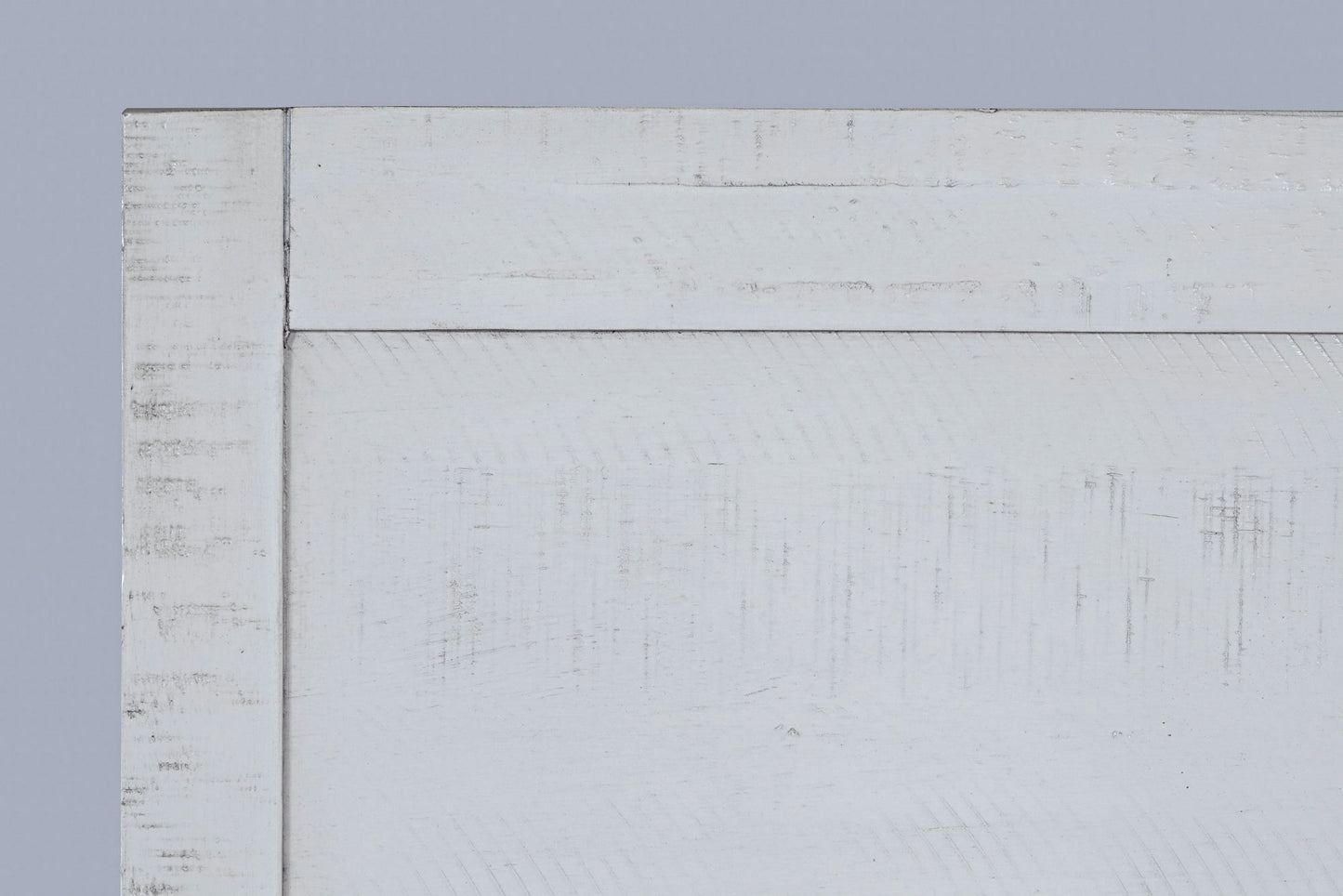 Maxton Coastal Distressed Acacia Queen Size Bed with Storage Drawers - Ivory