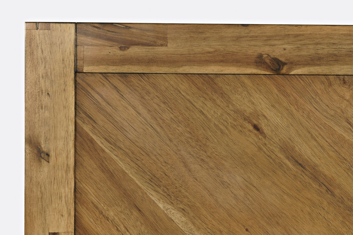 Eloquence Contemporary Modern Queen Size Bed with Storage Drawers - Natural