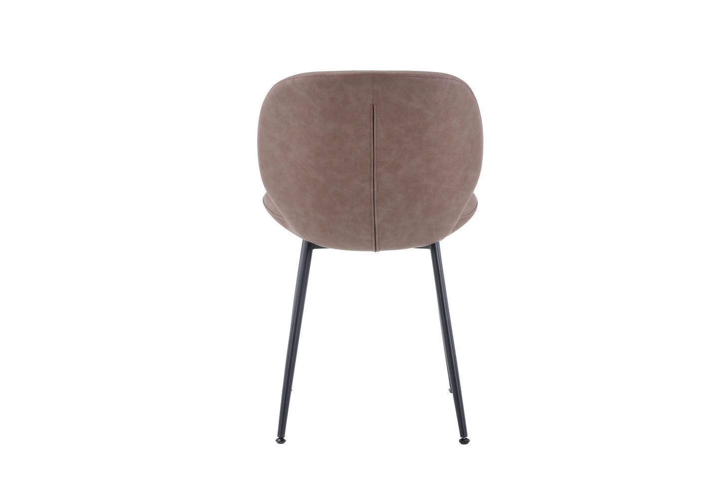 Wright Contemporary Upholstered Faux Leather Dining Chair (Set of 4)
