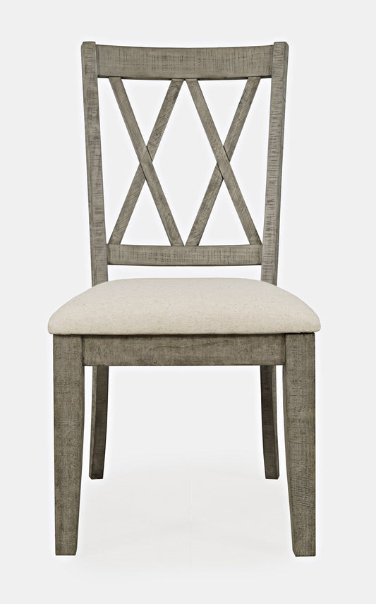 Telluride Rustic Distressed Pine Dining Chair (Set of 2)