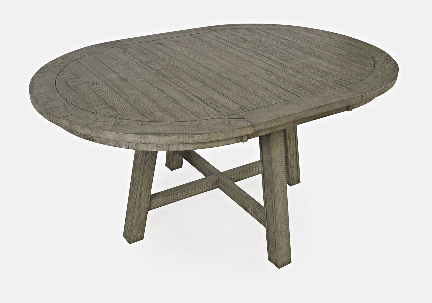 Telluride Rustic Farmhouse Round to Oval Counter Height Dining Table