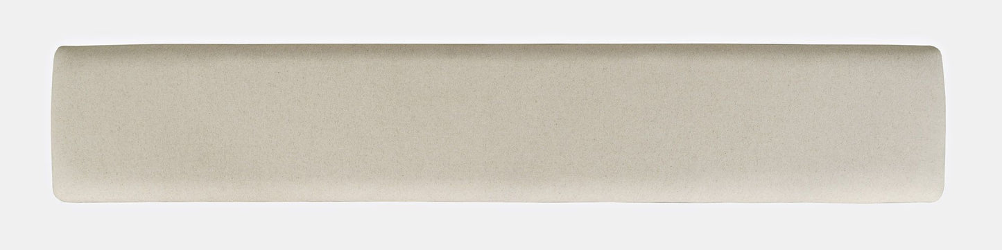 Telluride Rustic Distressed Pine 85" Upholstered Dining Bench - Driftwood Gray