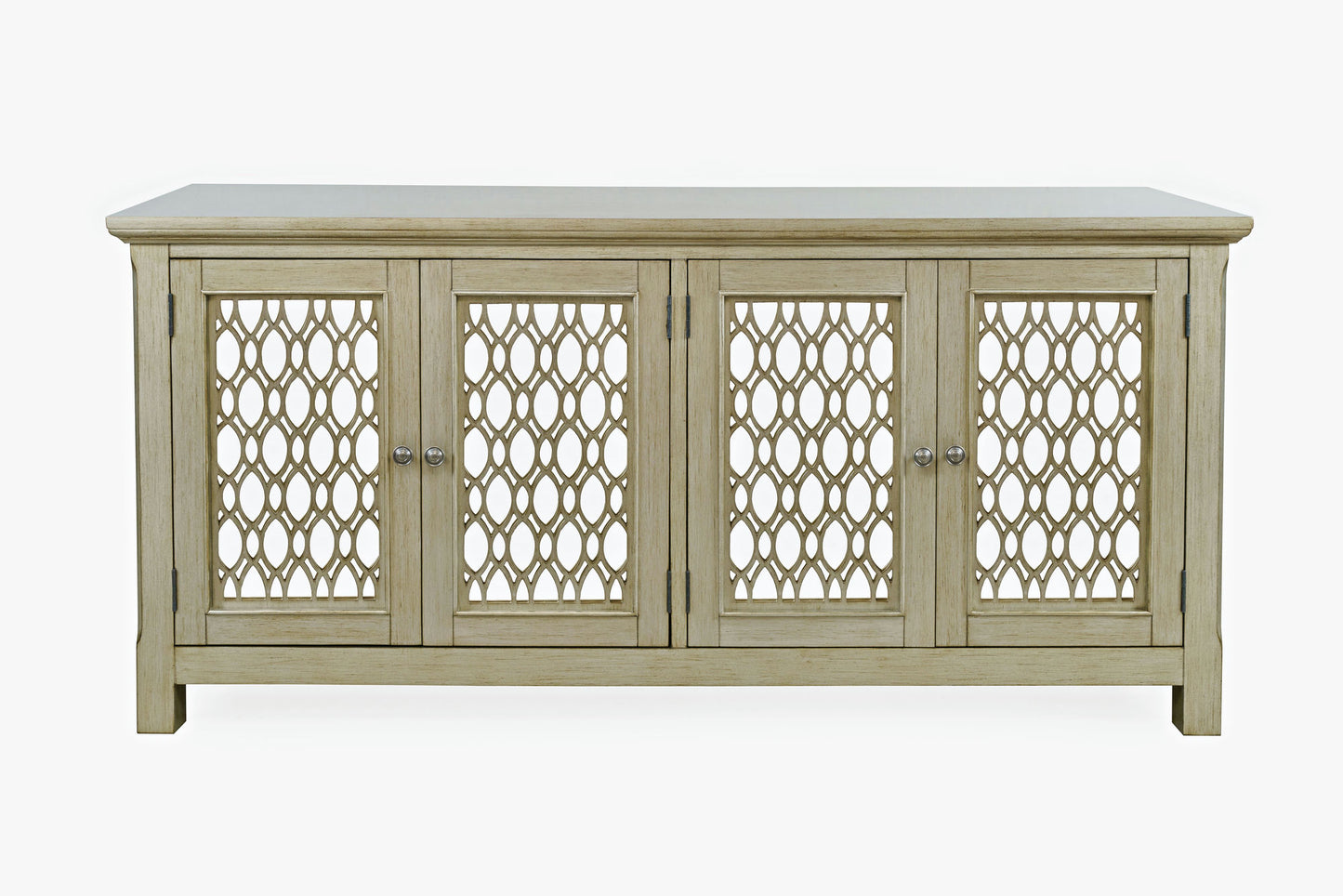 Isabella 69" Luxury Mirrored Sideboard Storage Cabinet - Champagne