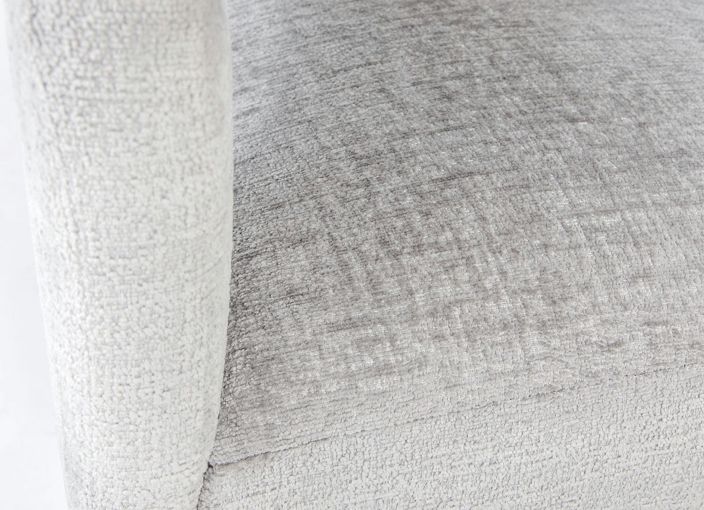 Gwen Modern Luxury Jacquard Fabric Upholstered Sculpture Armchair - Grey
